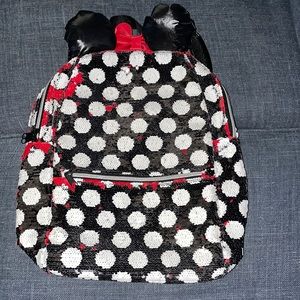 Flip sequin Minnie Mouse back pack
